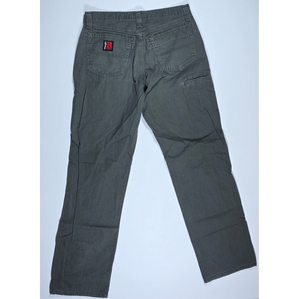 Wrangler RIGGS Workwear Men's 32x32 Ripstop Ranger Pants Olive Green - Picture 2 of 8